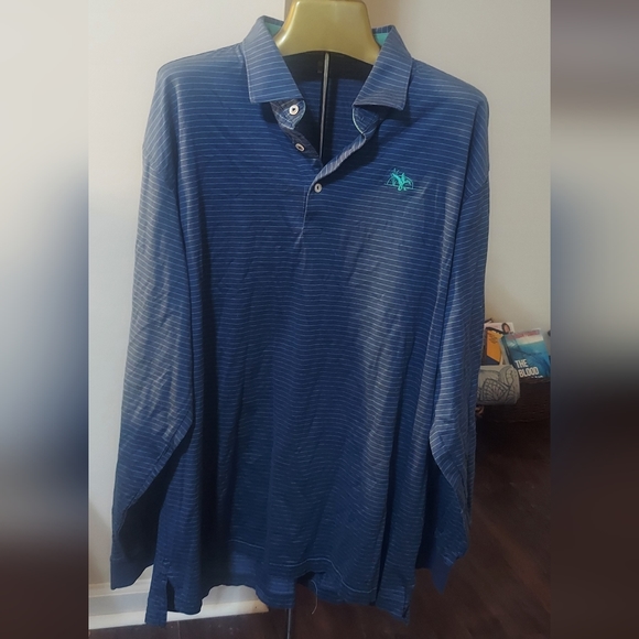 ! Peter Millar Summer Comfort long Sleeved shirt xl - Picture 2 of 8
